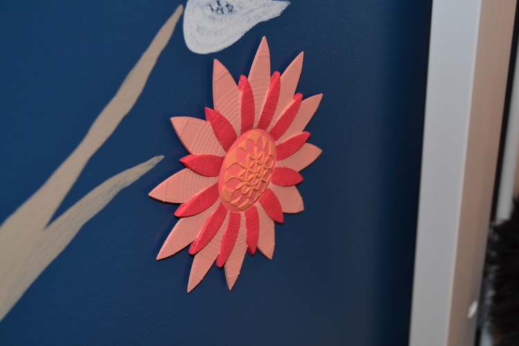 Life Flower Wall Art 3D Print 135331