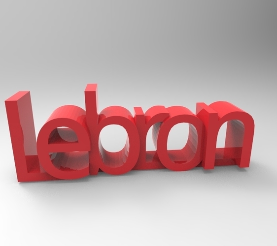 nba keychain lebron 3D Print 135409