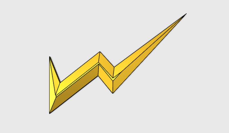 The CW The flash Belt Bolts