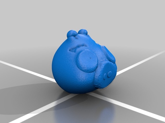 green piggy  3 3D Print 13548