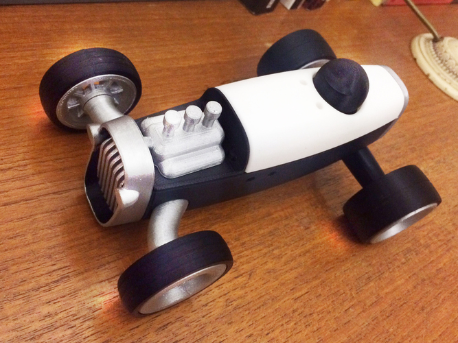 Modular HOT ROD designer toy 3D Print 135522