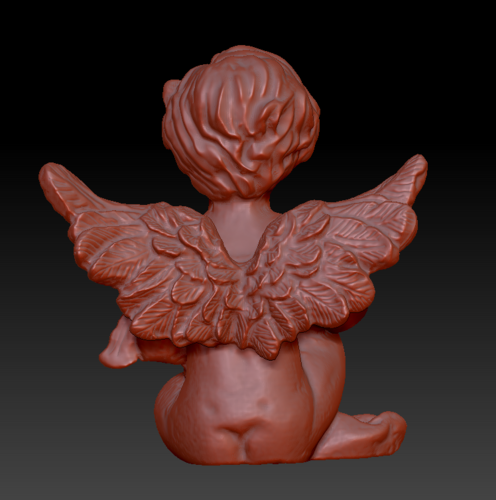 Angel with heart 3D Print 135564