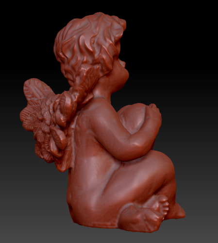 Angel with heart 3D Print 135565