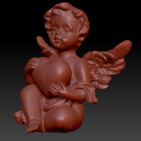 Angel with heart - Thumbnail 4