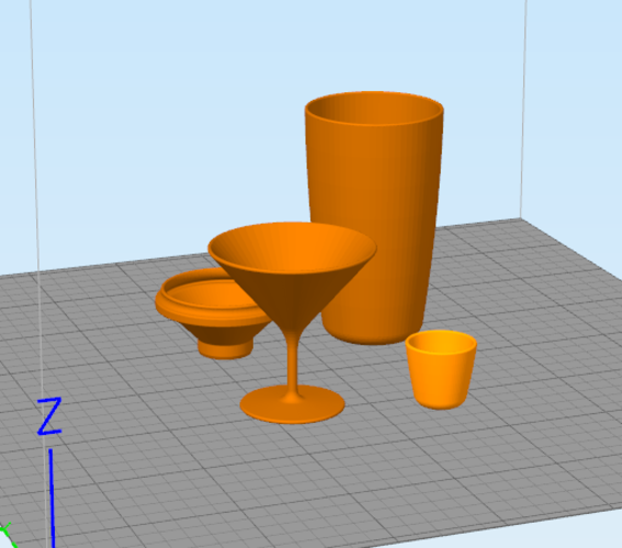 Shaker barman 3D Print 135582