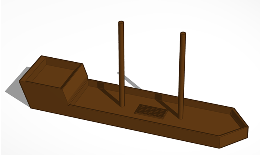 Simple Ship 3D Print 135632