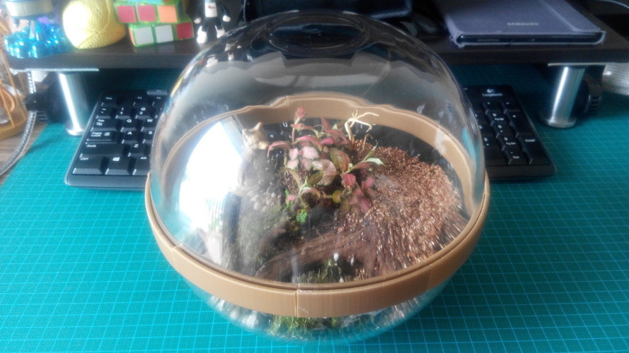 IKEA BLANDA 20cm Serving Bowl Terrarium 3D Print 135685