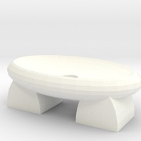 Small soap dish 3D Printing 13573