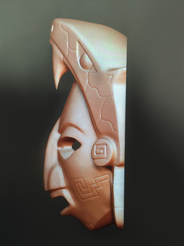 Mayan Mask 3D Print 135759