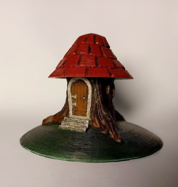 Medium Tree stump house 3D Printing 135768