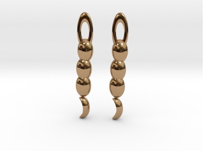 Sailor moon earrings 3D Print 13578