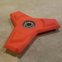 Small Angular Fidget Spinner 3D Printing 135801