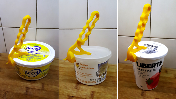 Medium Handy Tool to open plastic containers - Contest 3D Printing 135837