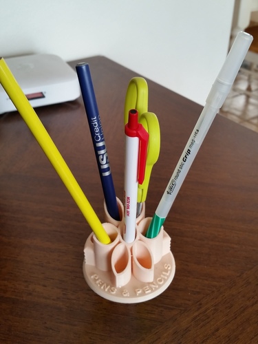 Pen and Pencil Holder 3D Print 135885