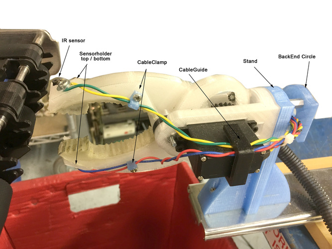 Gripper with Larger Flat Ends 3D Print 135897