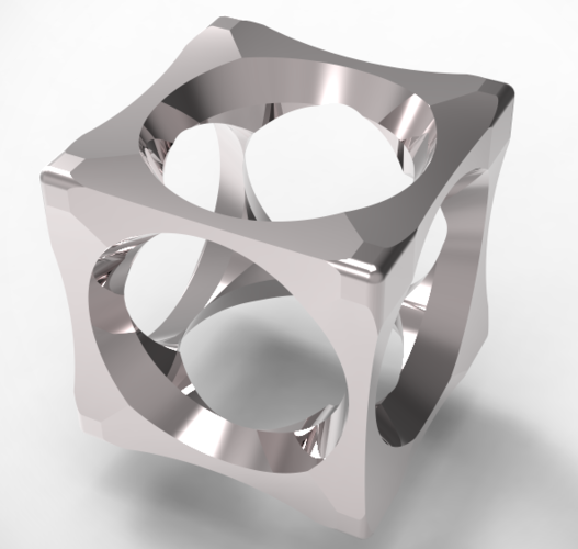 cubic mensring 3 in 1 3D Print 135957