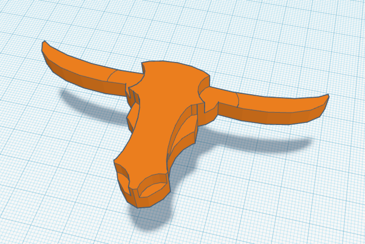 bull cabinet handle 3D Print 135964
