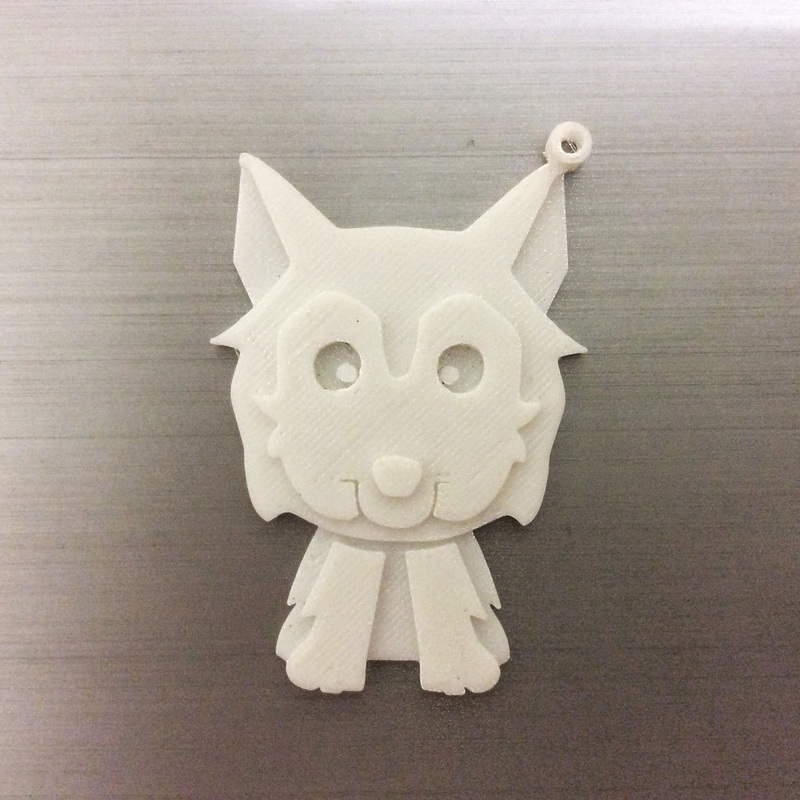 Husky Key chain
