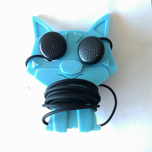 Dog earphone cable organiser