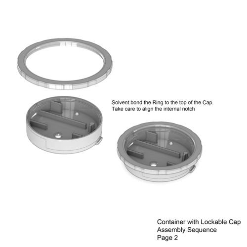 Lockable Container 3D Print 136015