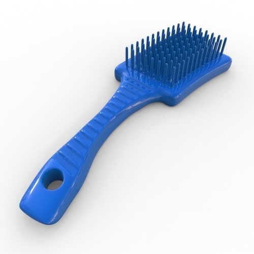 HairBrush 3D Print 136068