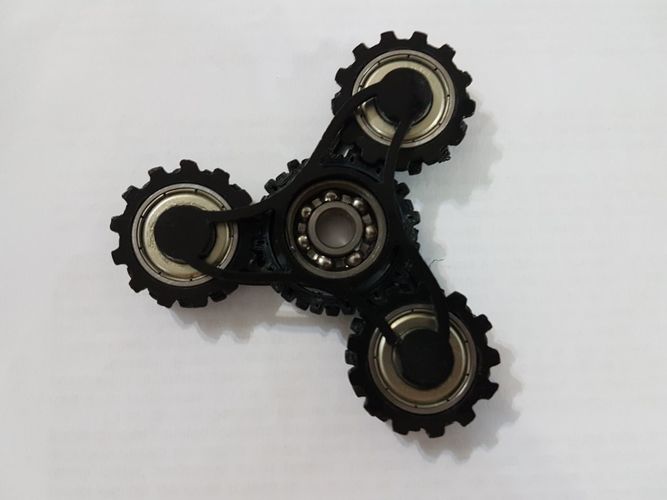 Gear Spinner 3D Print 136073