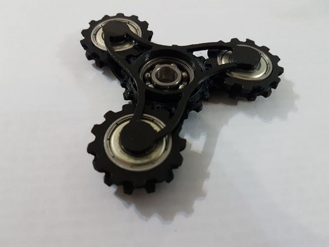 Gear Spinner 3D Print 136074