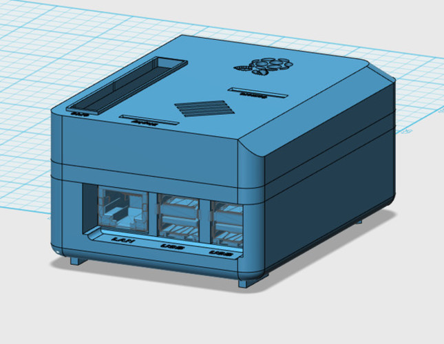 DeluxePi Case 3D Print 136085