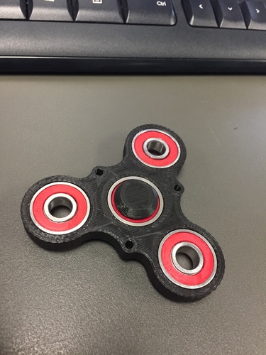 Curved Spinner 3D Print 136120
