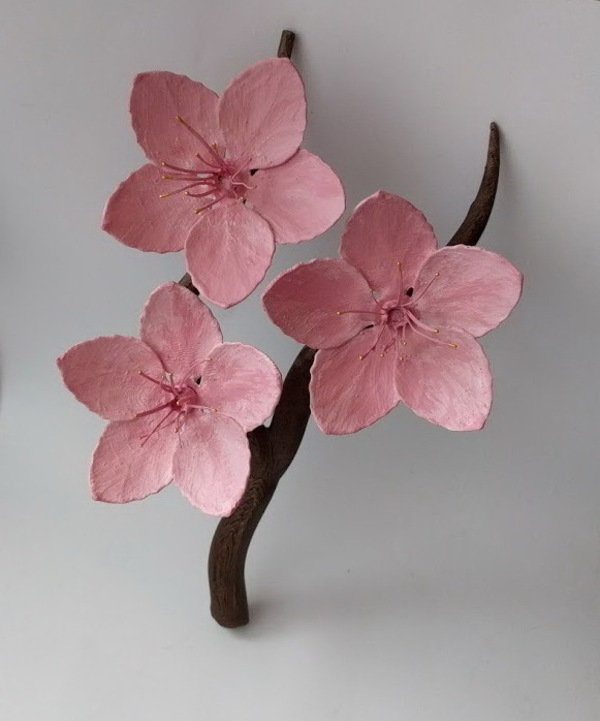 Cherry blossom branch