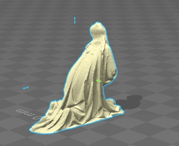 Christ on the Mount of Olives 3D Print 136200