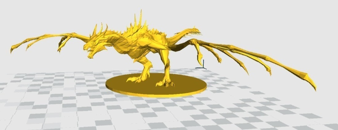 Dragon smok 3D Print 136215