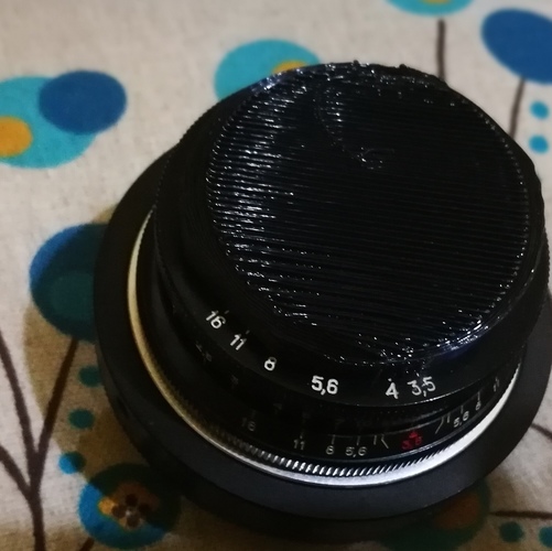 Industar-50-2 Front Lens Cap 3D Print 136244
