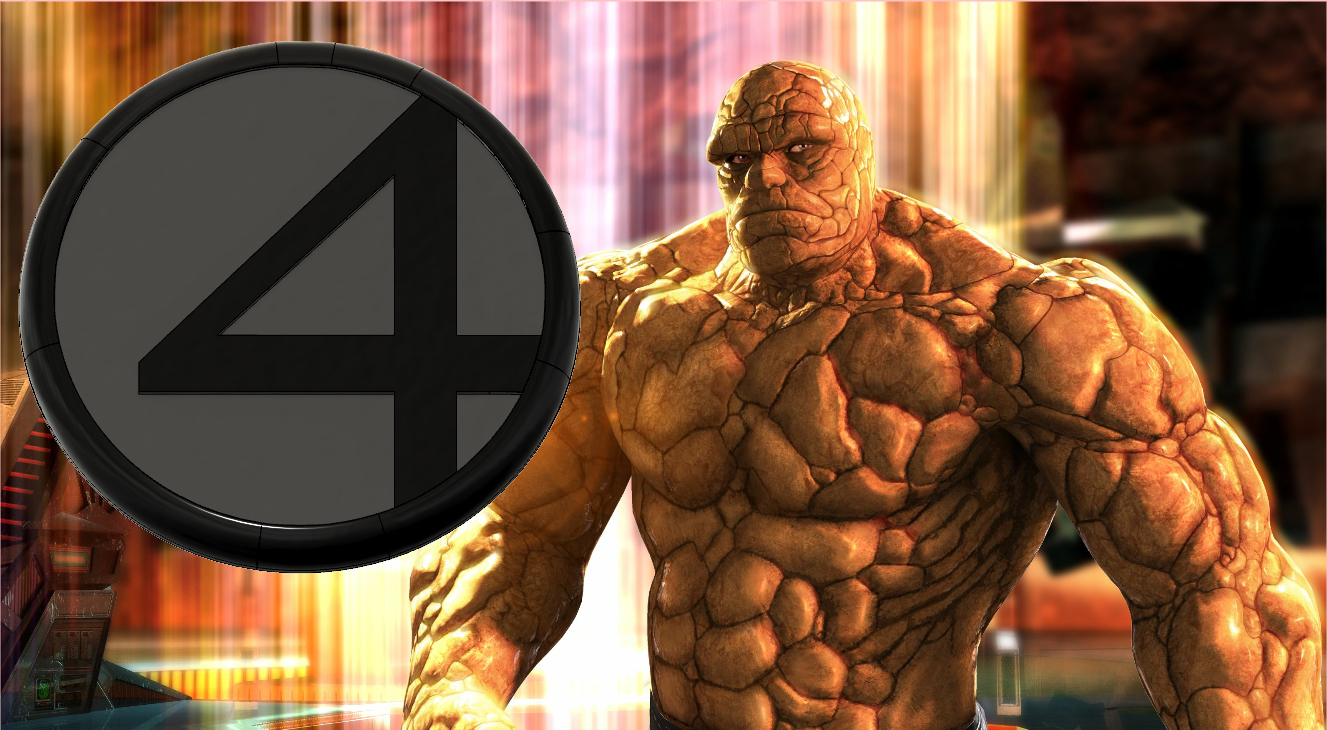 fantastic four belt buckle