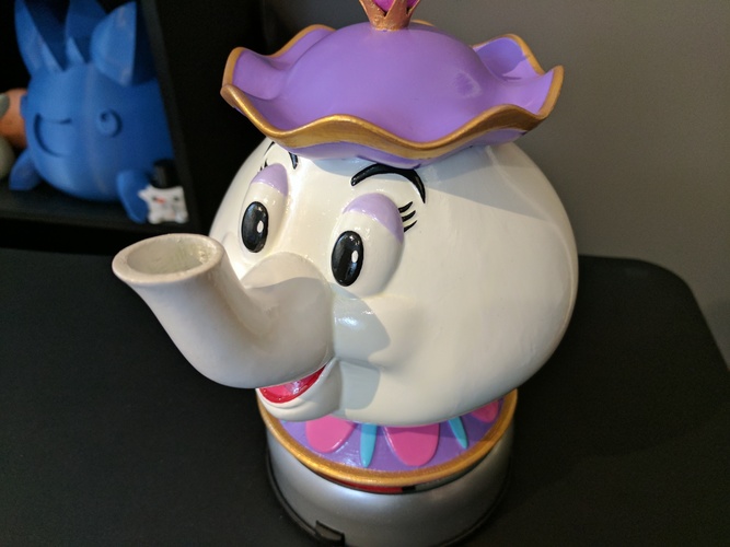 Mrs Potts Container! [Beauty and the Beast] 3D Print 136259