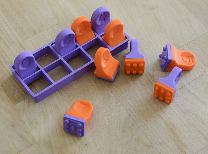 Domino Cookie Cutter 2 3D Print 136292