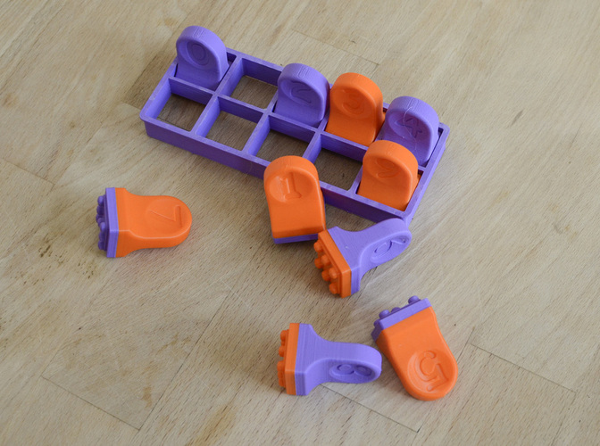 Domino Cookie Cutter 2 3D Print 136301