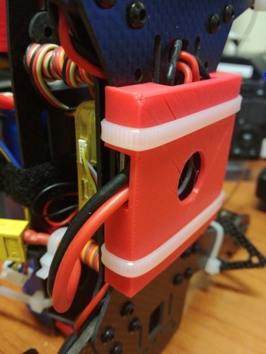 PDB cover for 250 carbon fiber frame quadcopter 3D Print 136336