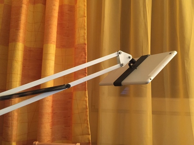iPad Mini Holder for IKEA Tertial or a Microphone Holder