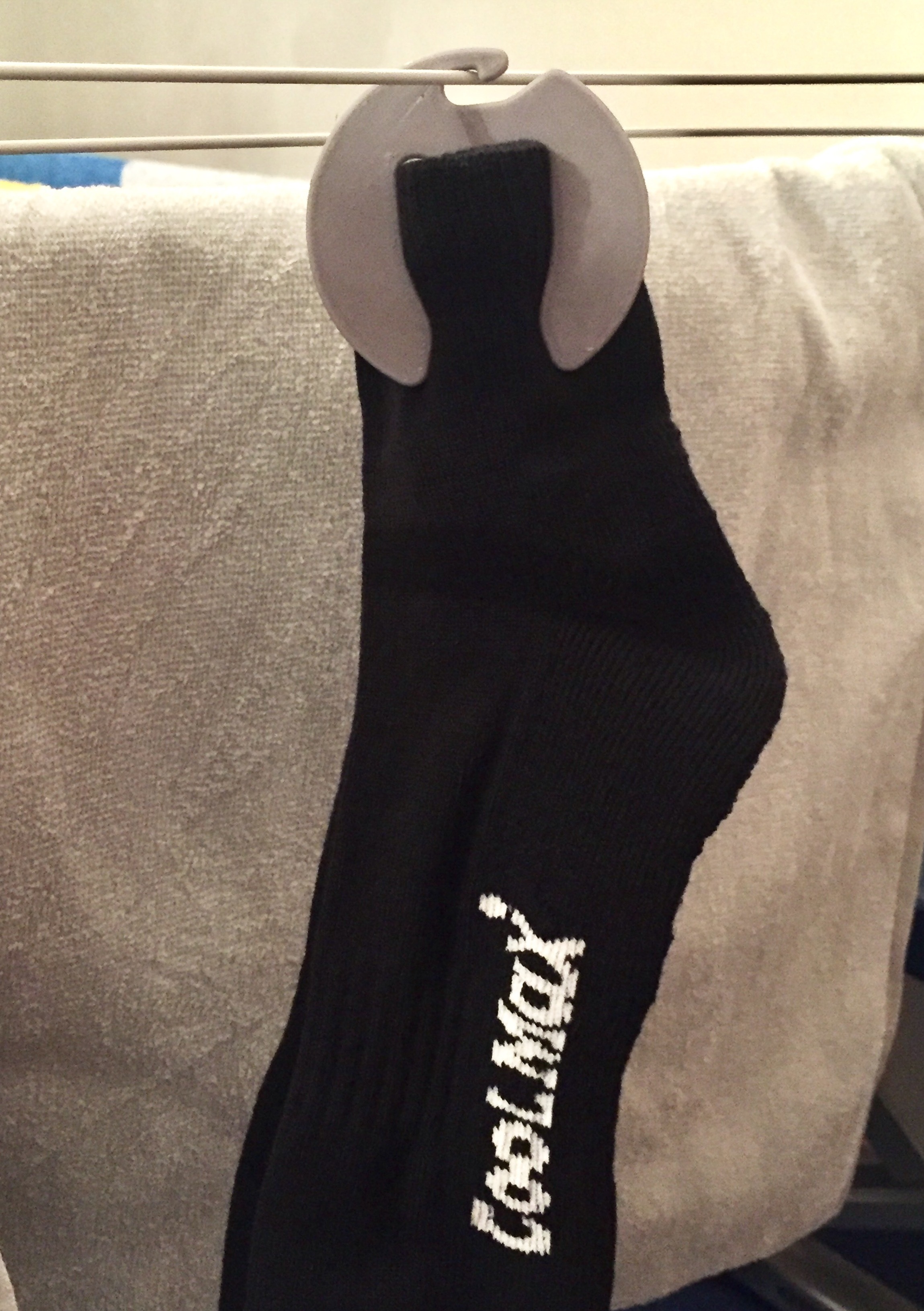 3D Printed Sock Clip for washing & drying by markus.wingert@gmail.com