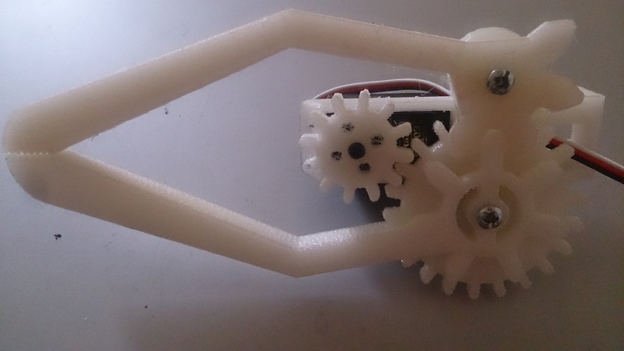  Gripper robot arm 3D Print 136376
