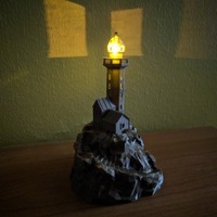 Lighthouse on a rock, low-poly edition - Thumbnail 3