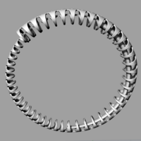 Small Ouroboro Bracelet 3D Printing 136428
