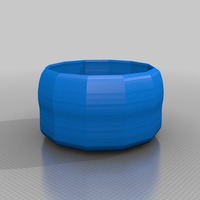 Small plant pot 3D Printing 13644