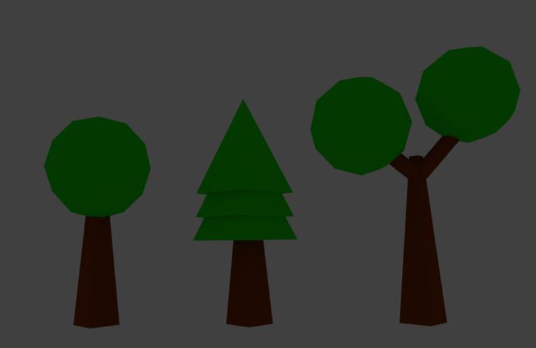 Kind of Low Poly tree 3D Print 136493