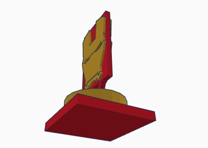 Iron man sculpture  3D Print 136508