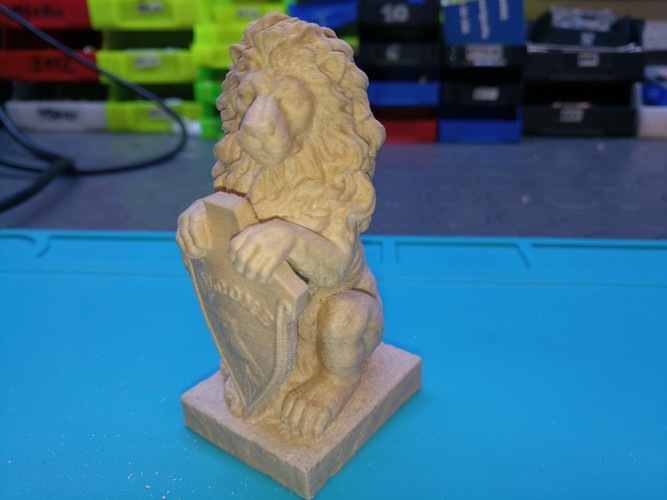 Lion Welcome 3D Print 136683