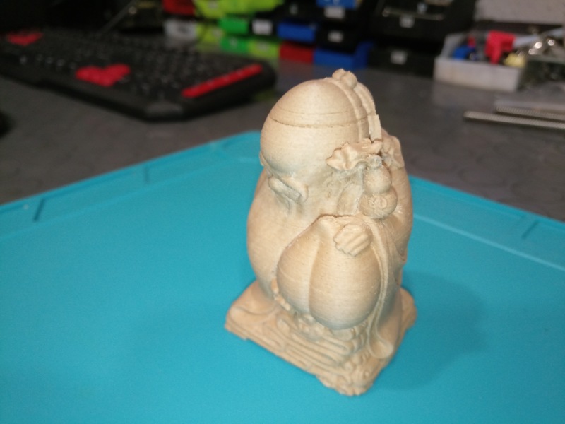 Statue old chinese traditional art fatman