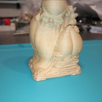 Statue old chinese traditional art fatman - Thumbnail 3