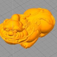 Statue litle drago chinese traditional art  - Thumbnail 4